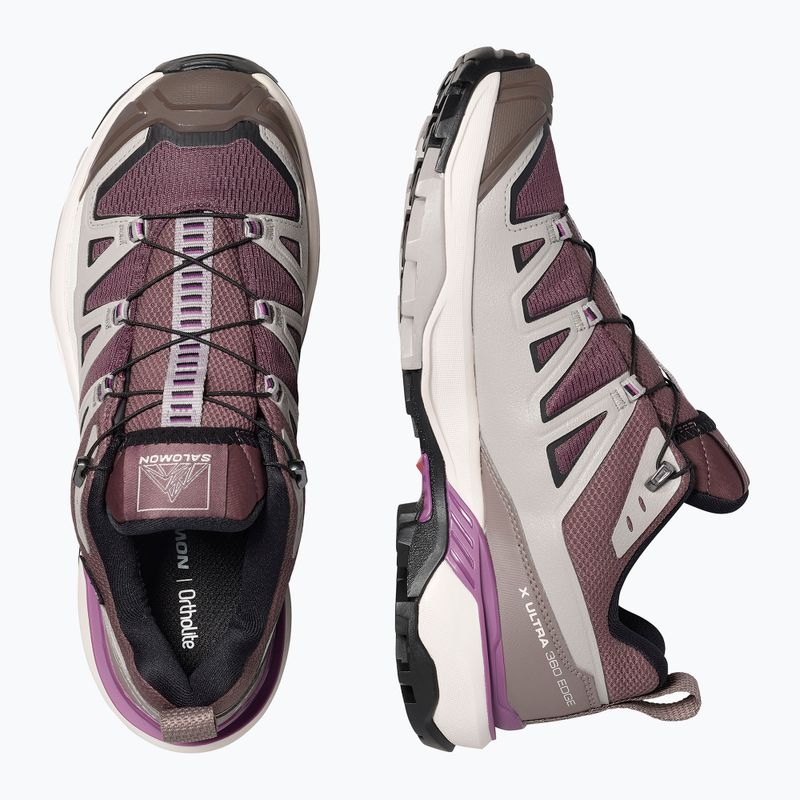 Dámske trekingové topánky Salomon X Ultra 360 Edge GTX huckleberry/paloma 4