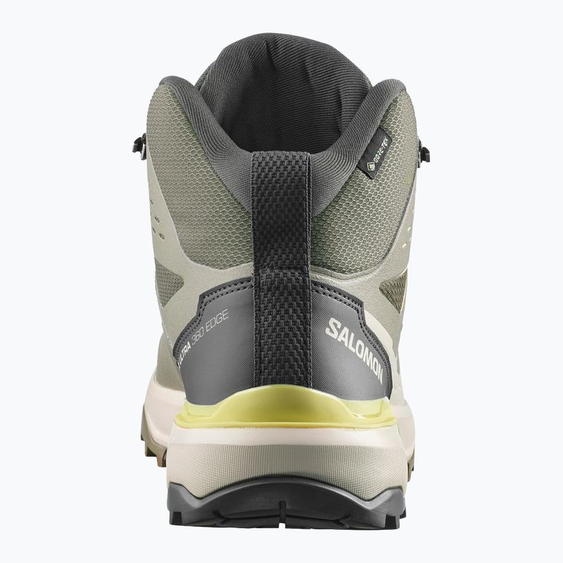 Pánske trekingové topánky Salomon X Ultra 360 Edge Mid GTX olive night/aloe 4