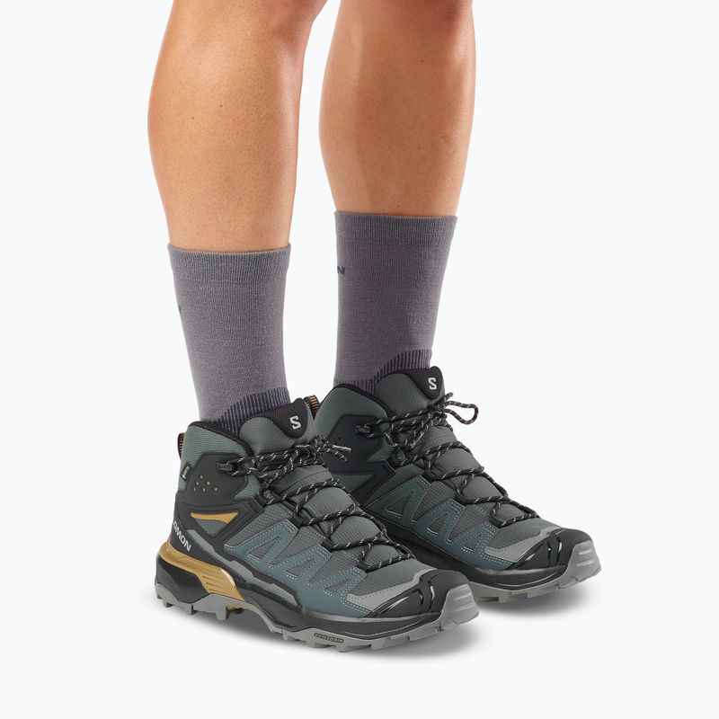 Pánske trekingové topánky Salomon X Ultra 360 MID GTX urban chic/black 7