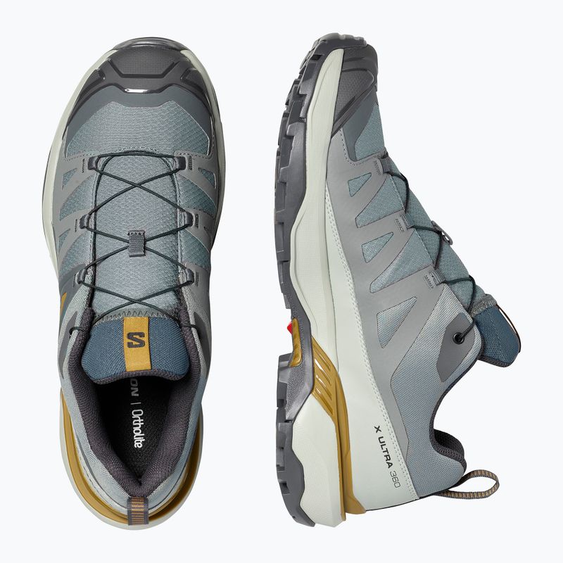 Pánske trekingové topánky Salomon X Ultra 360 sedona sage/wrought iron 5