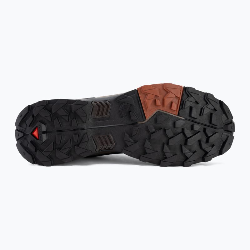 Pánske trekingové topánky Salomon X ULTRA 5 GTX black coffee/walnut/arabian 4