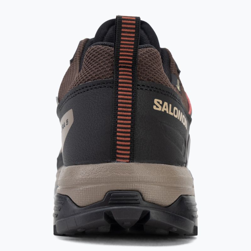 Pánske trekingové topánky Salomon X ULTRA 5 GTX black coffee/walnut/arabian 6