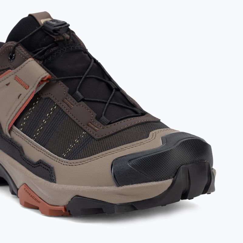 Pánske trekingové topánky Salomon X ULTRA 5 GTX black coffee/walnut/arabian 7