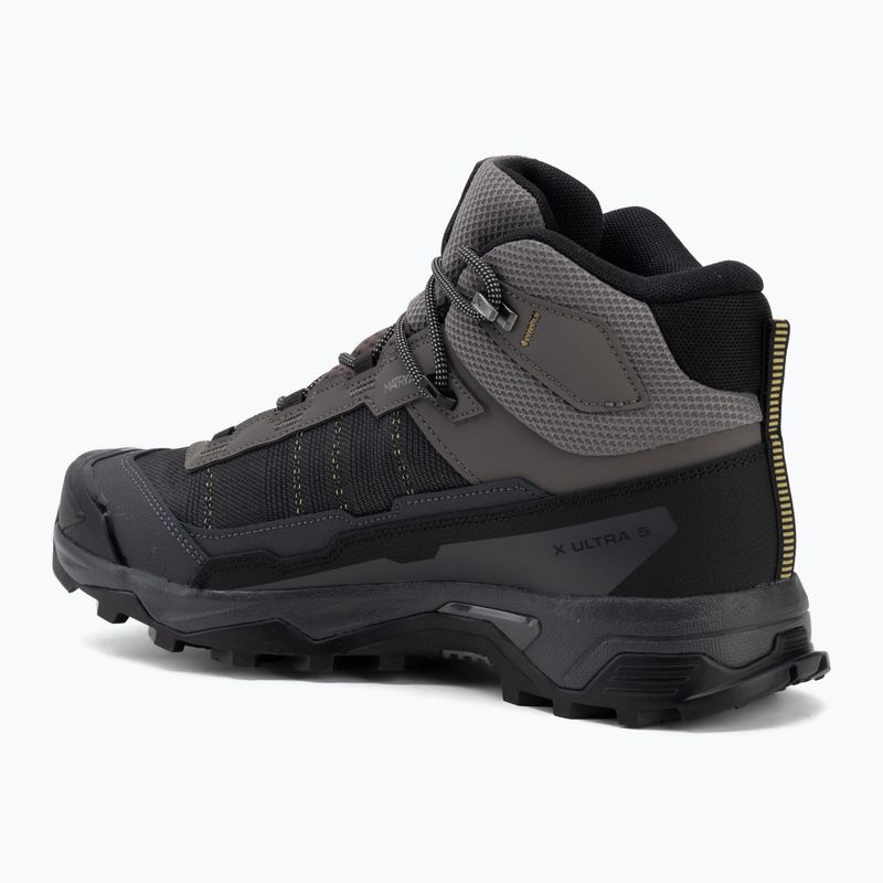 Pánske trekingové topánky Salomon X Ultra 5 MID GTX dark gull gray/asphalt 3