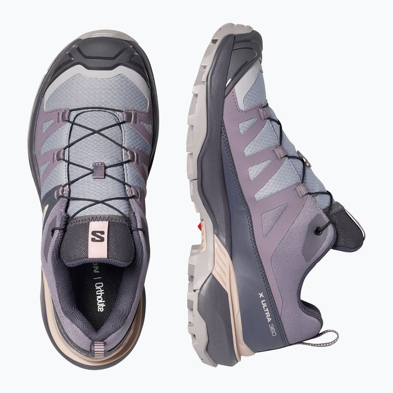 Dámske trekingové topánky Salomon X Ultra 360 gull/nine iron/shadow 5