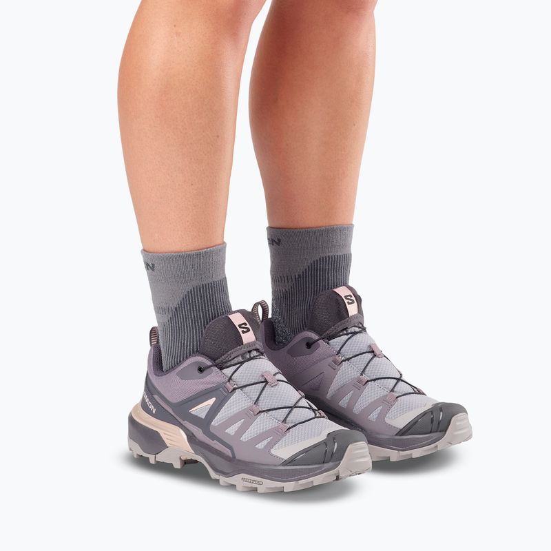 Dámske trekingové topánky Salomon X Ultra 360 gull/nine iron/shadow 7