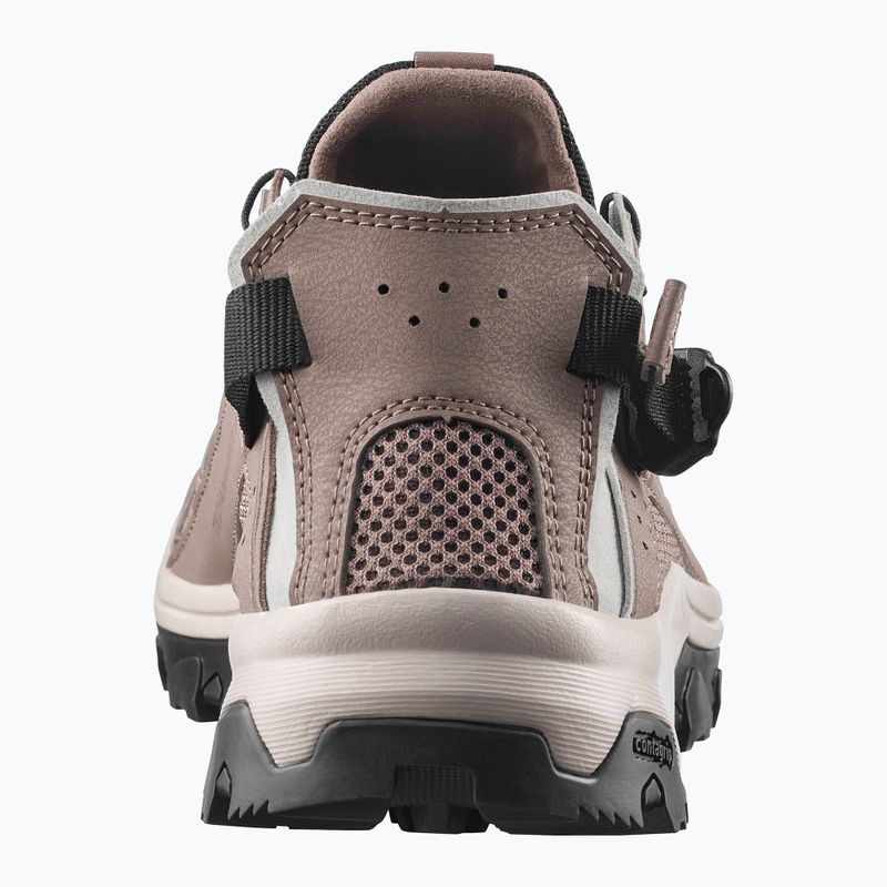 Pánske turistické topánky Salomon Techamphibian 5 walnut/wrought iron/black 4