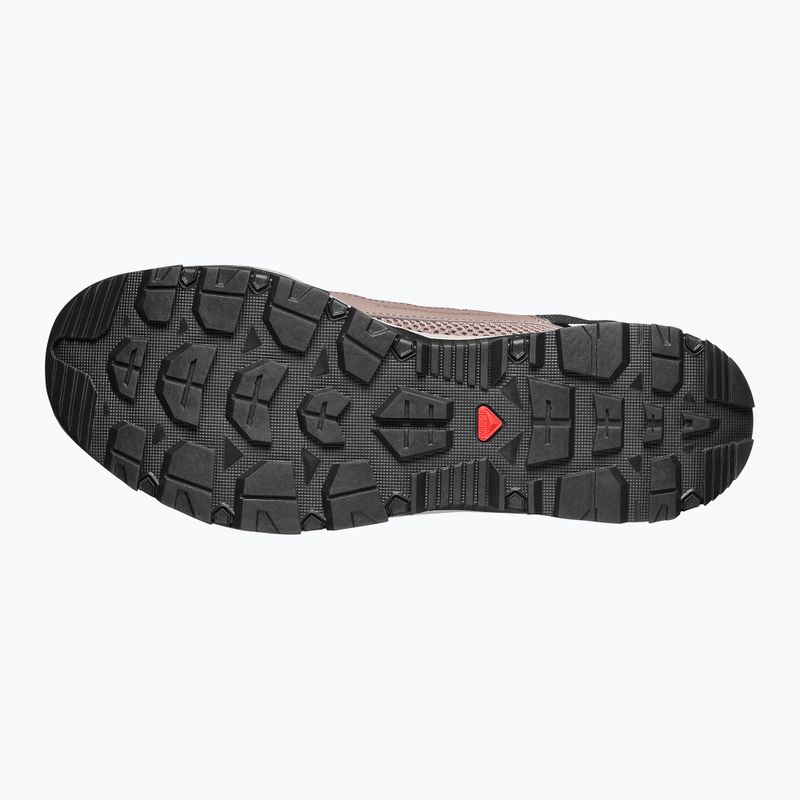 Pánske turistické topánky Salomon Techamphibian 5 walnut/wrought iron/black 5