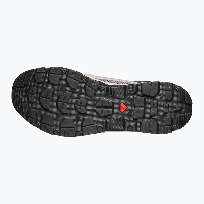 Dámske turistické topánky Salomon Techamphibian 5 walnut/tapioca/clearly aqua 5