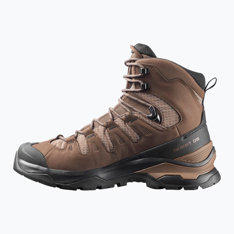 Pánske turistické topánky Salomon Quest 5 GTX dark earth/black 3