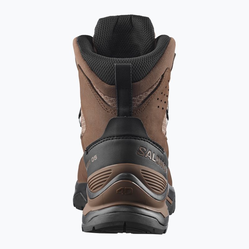 Pánske turistické topánky Salomon Quest 5 GTX dark earth/black 4