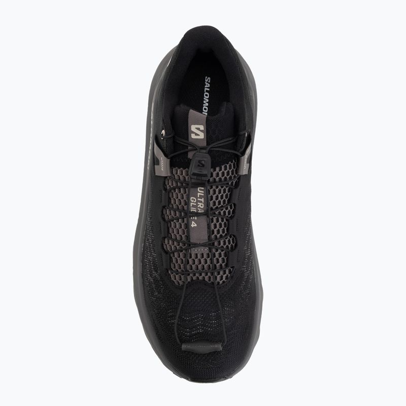 Pánske bežecké topánky Salomon Ultra Glide 4 black/dark gull gray/silver cloud 5