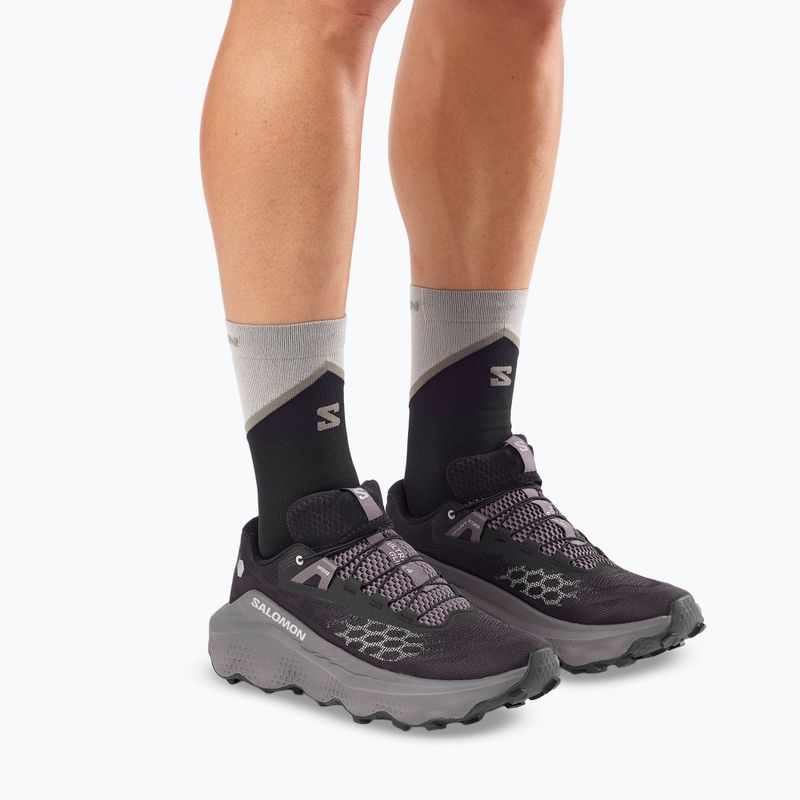 Pánske bežecké topánky Salomon Ultra Glide 4 black/dark gull gray/silver cloud 8