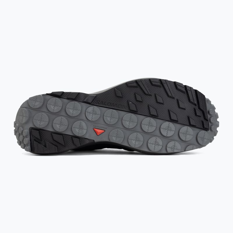 Pánske turistické topánky Salomon Techamphibian 5 black/black/castlerock 4