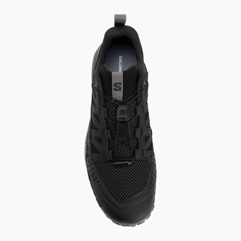 Pánske turistické topánky Salomon Techamphibian 5 black/black/castlerock 5
