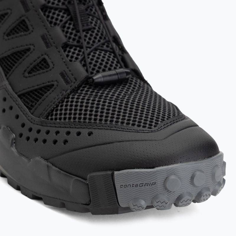 Pánske turistické topánky Salomon Techamphibian 5 black/black/castlerock 7