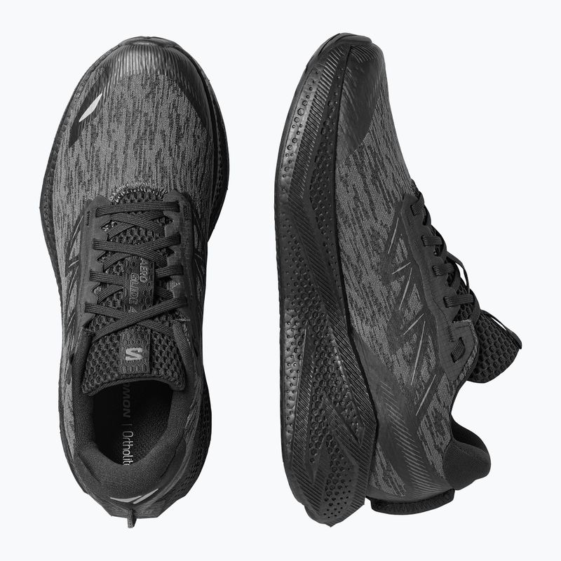 Pánske bežecké topánky Salomon Aero Glide 4 black/black 3
