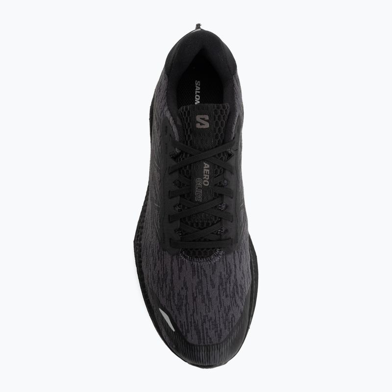 Pánske bežecké topánky Salomon Aero Glide 4 black/black 5