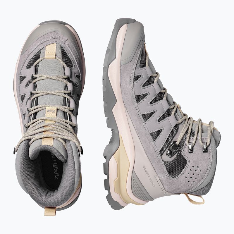 Dámske trekingové topánky Salomon Quest Echo GTX gull/paloma/bog 5