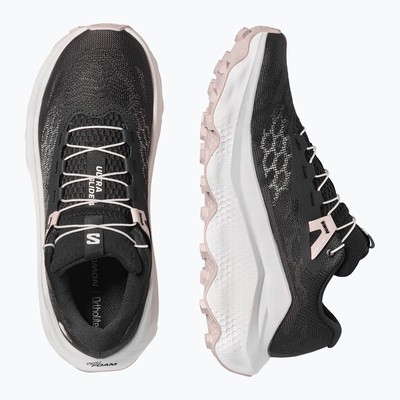 Dámske bežecké topánky Salomon Ultra Glide 4 black/white/silver cloud 6