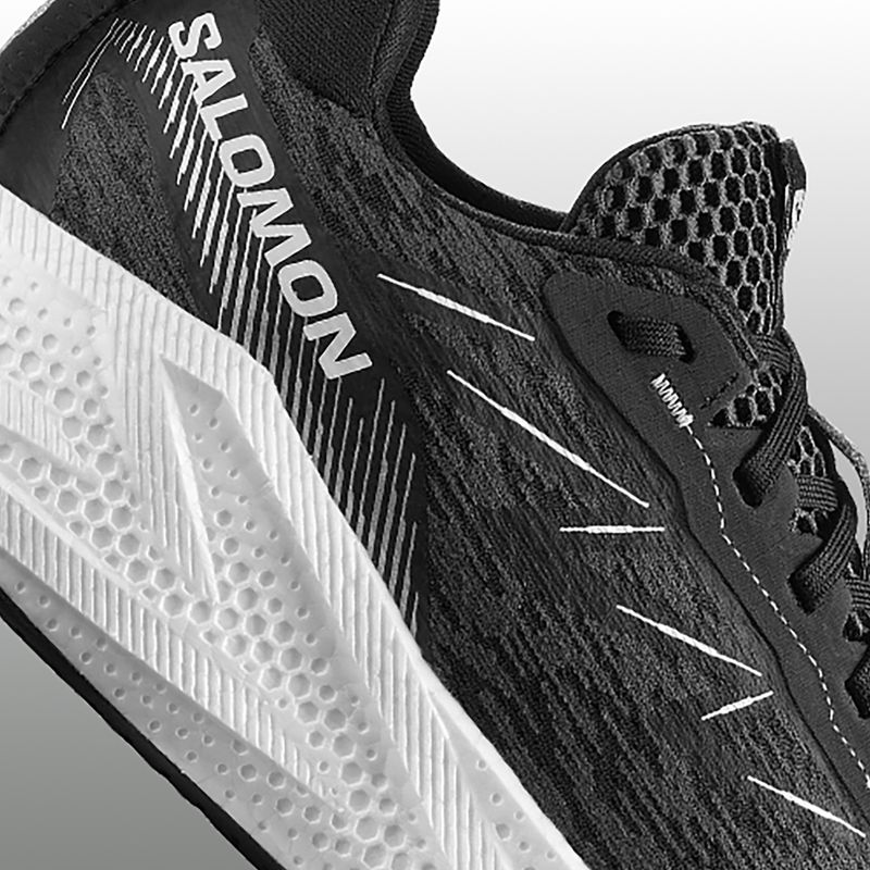 Dámske bežecké topánky Salomon Aero Glide 4 black/white/silver 2