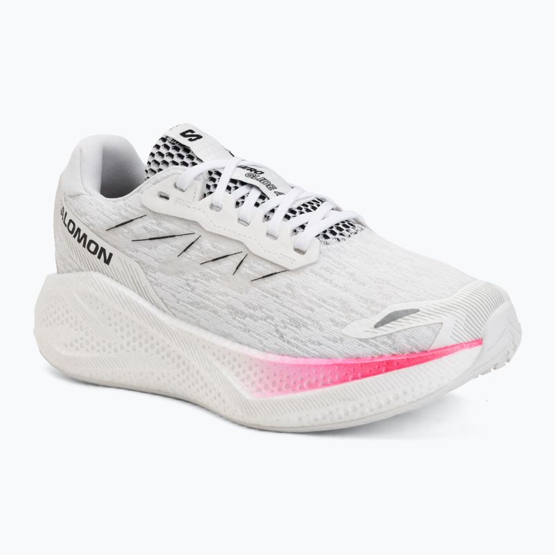 Dámske bežecké topánky Salomon Aero Glide 4 white/white/black