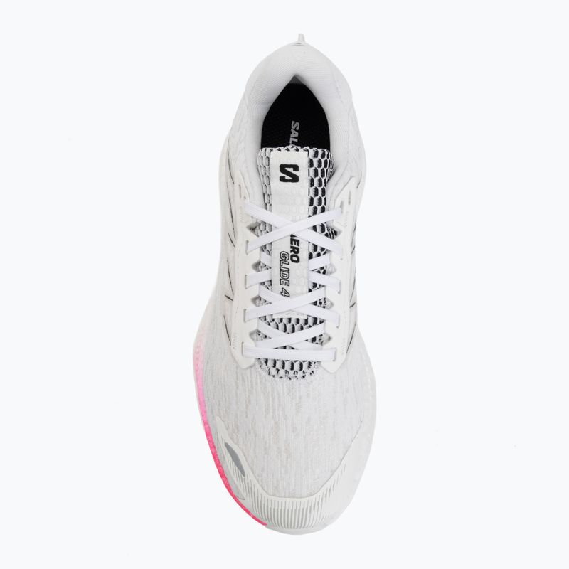 Dámske bežecké topánky Salomon Aero Glide 4 white/white/black 5
