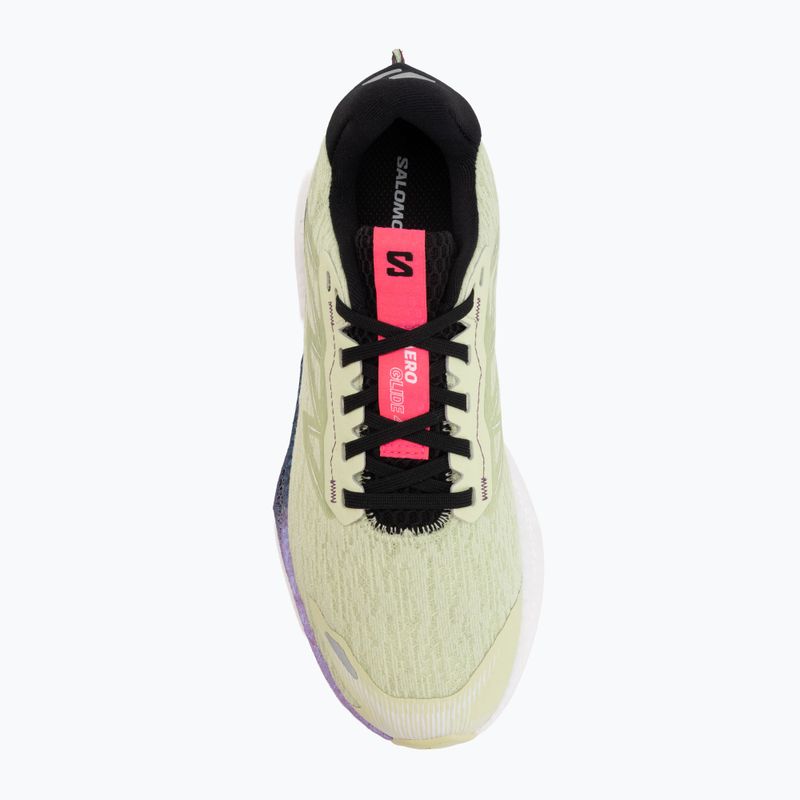 Dámske bežecké topánky Salomon Aero Glide 4 butterfly/white/black 5