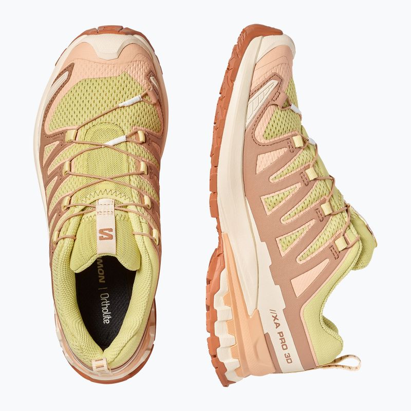 Dámske bežecké topánky Salomon XA Pro 3D V9 endive/burro/almond cream 4