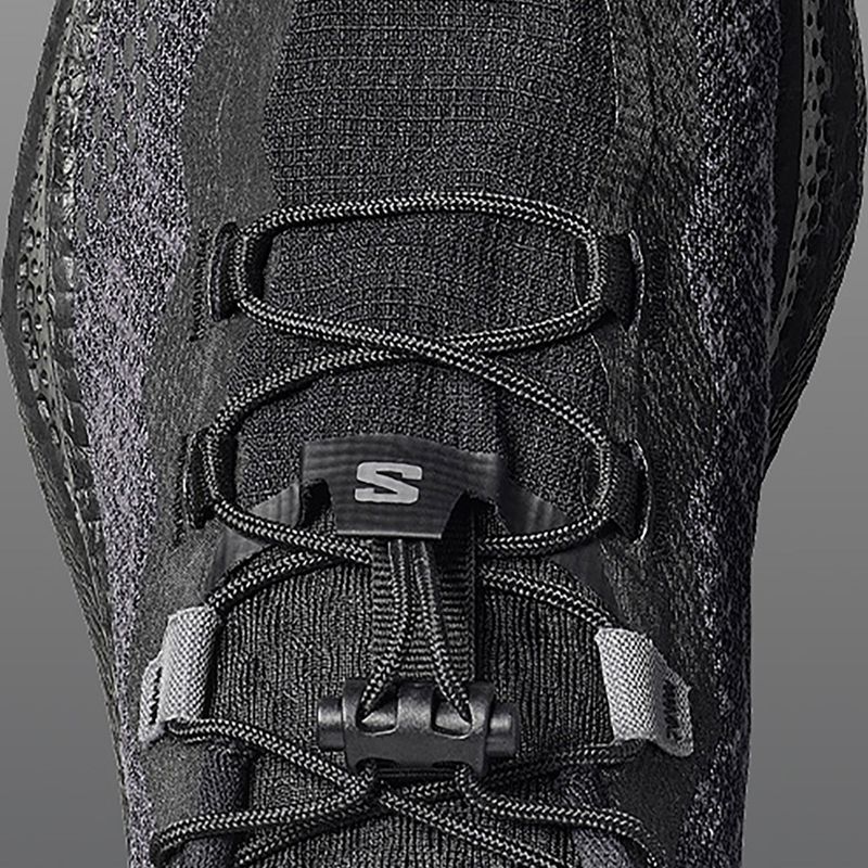 Pánske bežecké topánky Salomon Aero Glide 4 GRVL black/asphalt/black 5