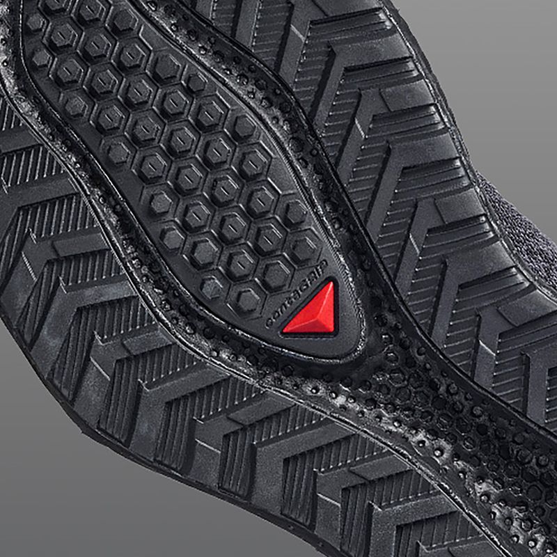 Pánske bežecké topánky Salomon Aero Glide 4 GRVL black/asphalt/black 6