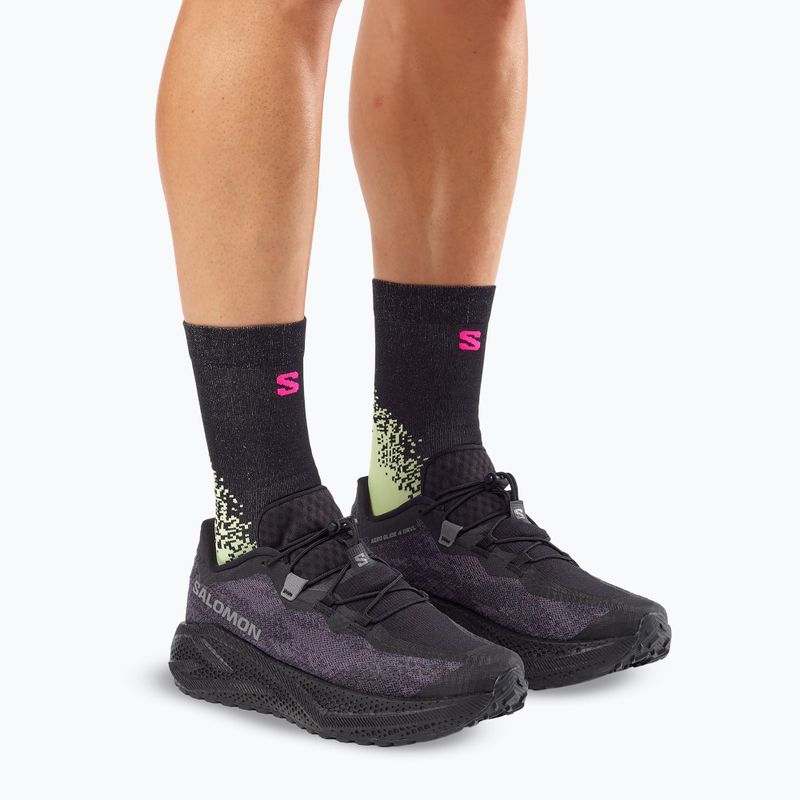 Pánska bežecká obuv Salomon Aero Glide 4 GRVL black/asphalt/black 3