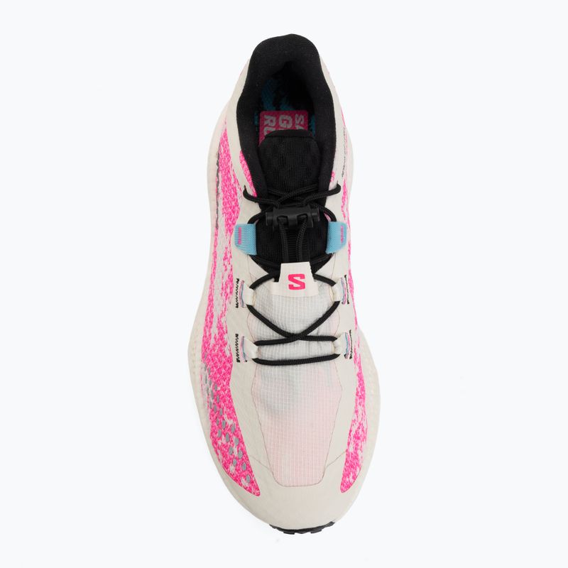 Dámske bežecké topánky Salomon Aero Glide 4 GRVL vanilla ice/knockout pink/black 5