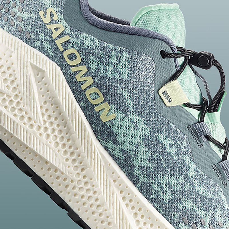 Dámske bežecké topánky Salomon Aero Glide 4 GRVL stormy weather/lichen/vanilla ice 5