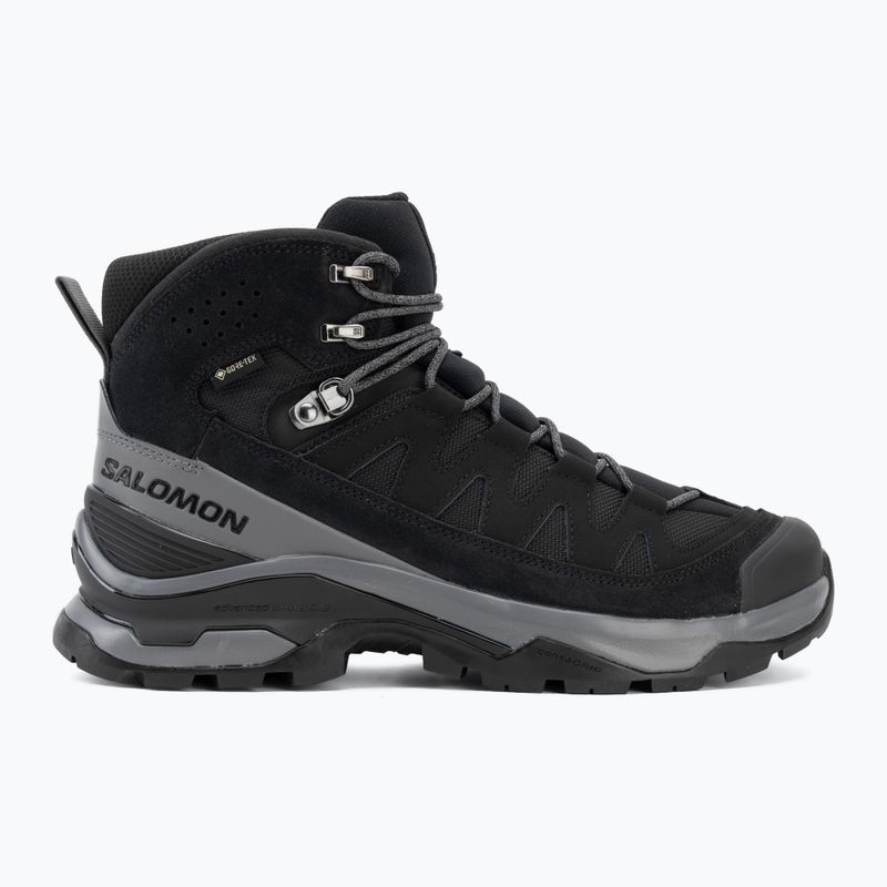 Pánske trekingové topánky Salomon Quest Echo GTX black/clrock/black 2