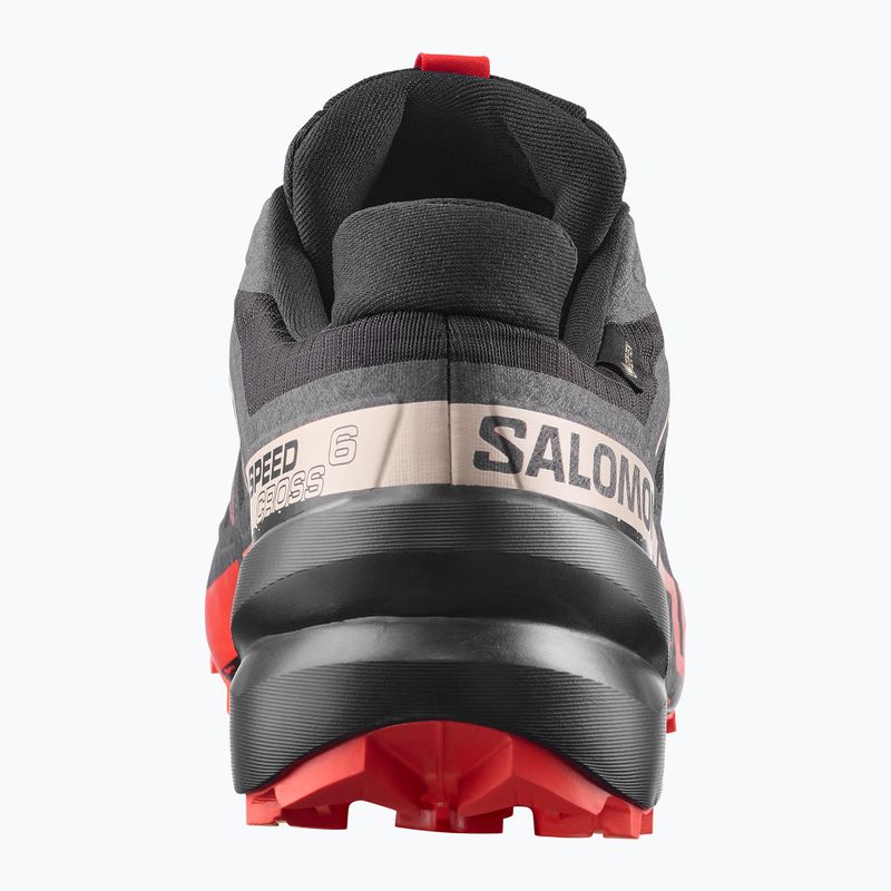 Pánske bežecké topánky Salomon Speedcross 6 GTX black/fiery red 3