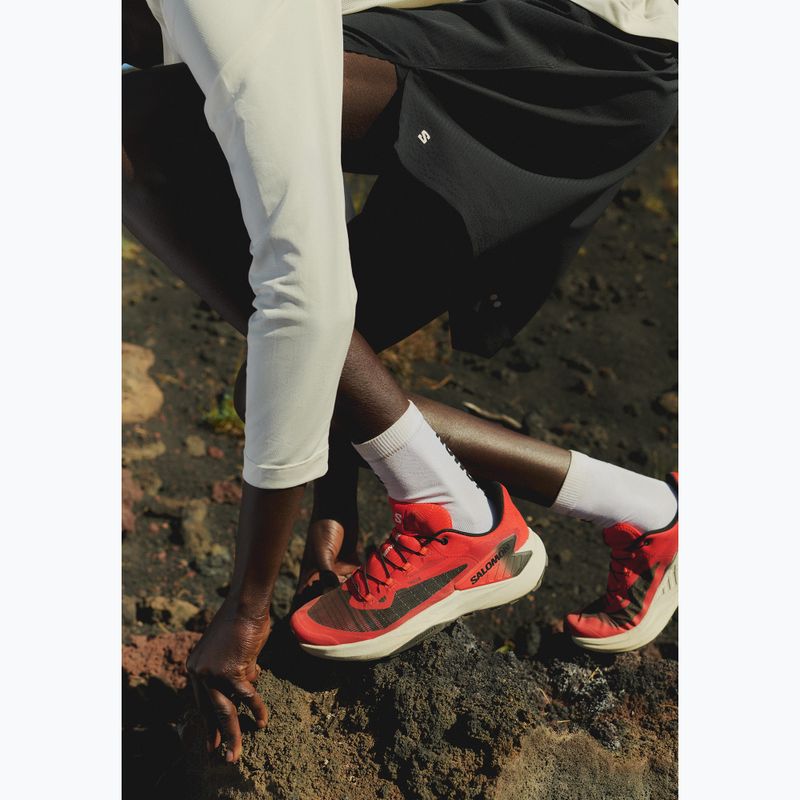 Pánske bežecké topánky Salomon Genesis fiery red/lava falls/black 9