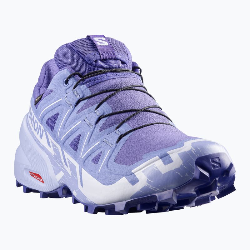 Dámske bežecké topánky Salomon Speedcross 6 GTX deep blue/brunnera blue 2
