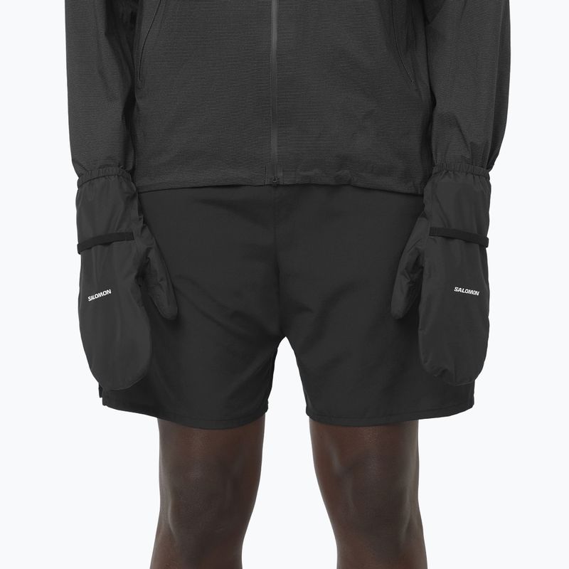Bežecké rukavice Salomon Bonatti Pro WP Mitten deep black 5