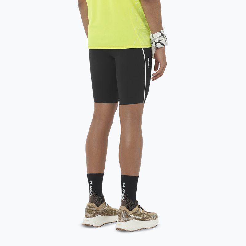 Pánske bežecké šortky Salomon Sense Stow SHT 9" deep black 3