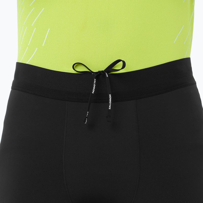 Pánske bežecké šortky Salomon Sense Stow SHT 9" deep black 4
