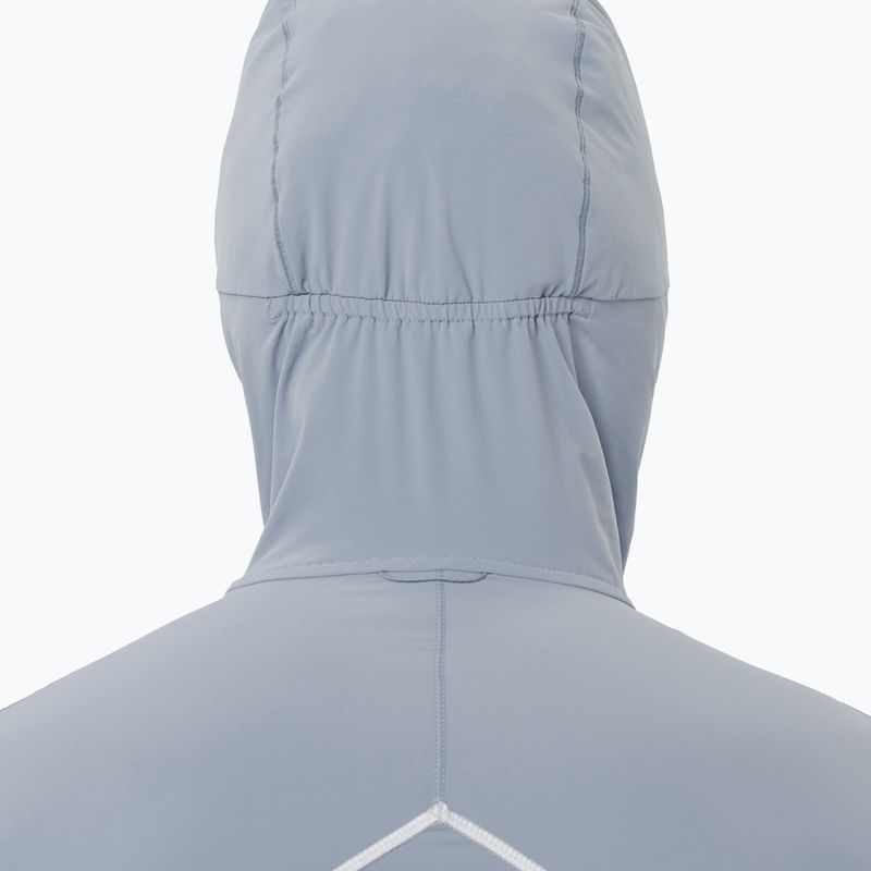 Pánska bežecká bunda Salomon Sense Aero Hybrid Half Zip Hooded trade winds 4