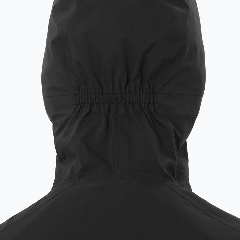 Pánska bežecká bunda Salomon Bonatti Waterproof dee black 3