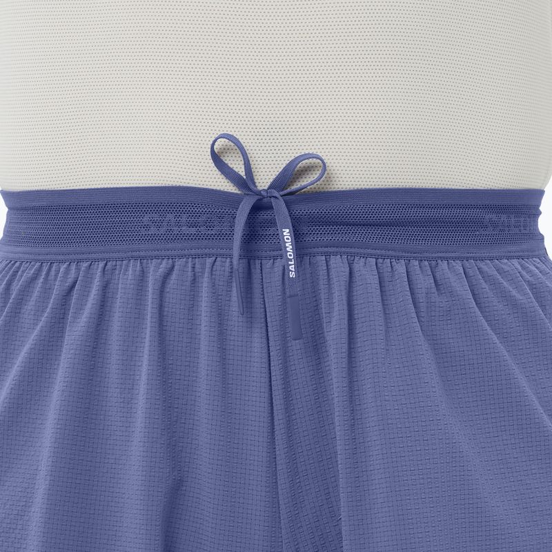 Pánske bežecké šortky Salomon Sense Aero Stow 5" marlin 3