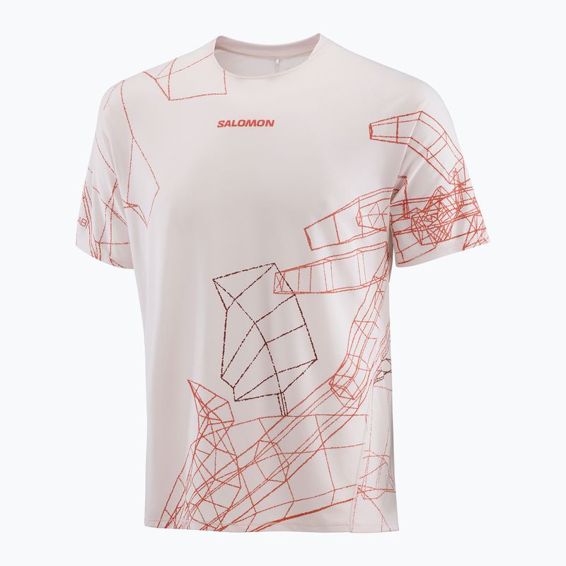 Pánske bežecké tričko Salomon S/Lab Speed Tee lilac ash/fiery red 4