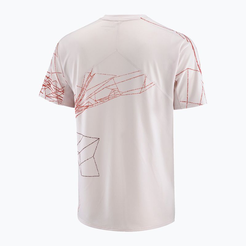 Pánske bežecké tričko Salomon S/Lab Speed Tee lilac ash/fiery red 5