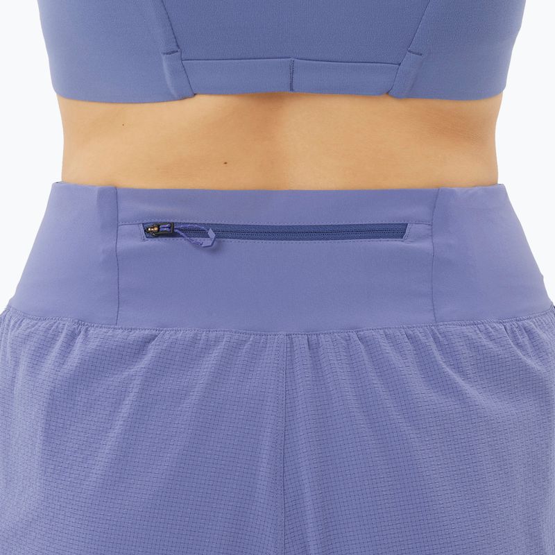 Dámske bežecké šortky Salomon Sense Aero Stow 4" marlin 4