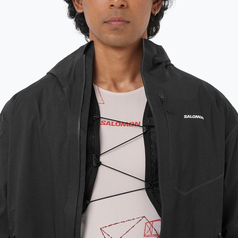 Pánska bežecká bunda Salomon S/Lab Bonatti Infinite Jacket deep black 4