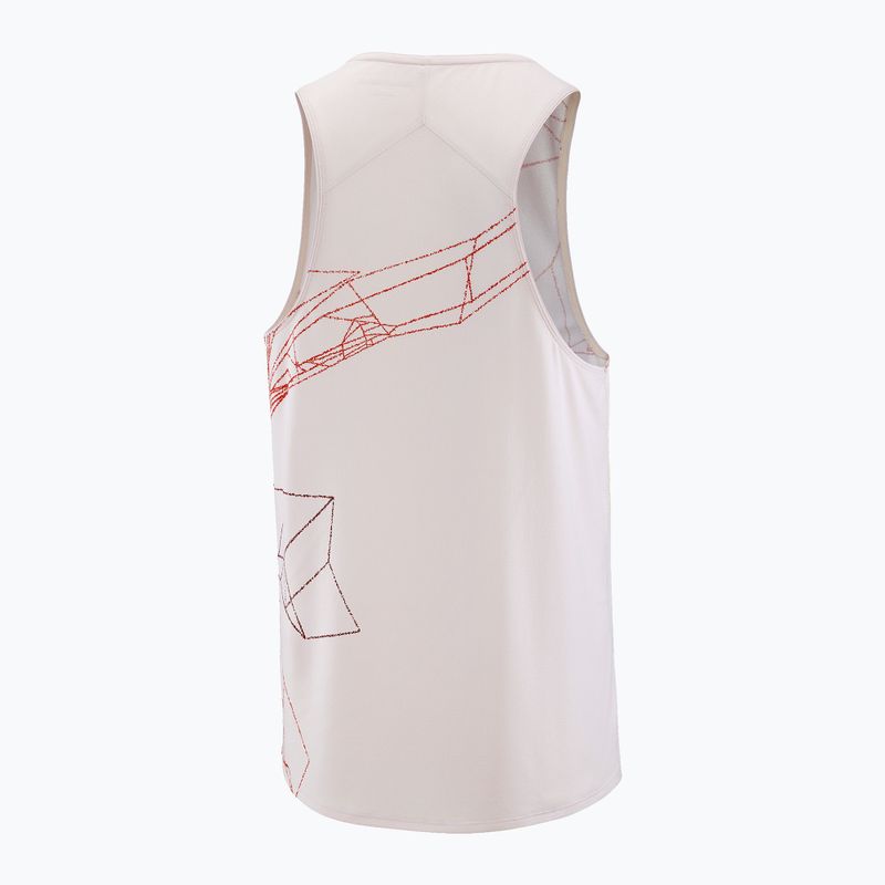 Pánske bežecké tričko Salomon S/Lab Speed Tee lilac ash/fiery red 5