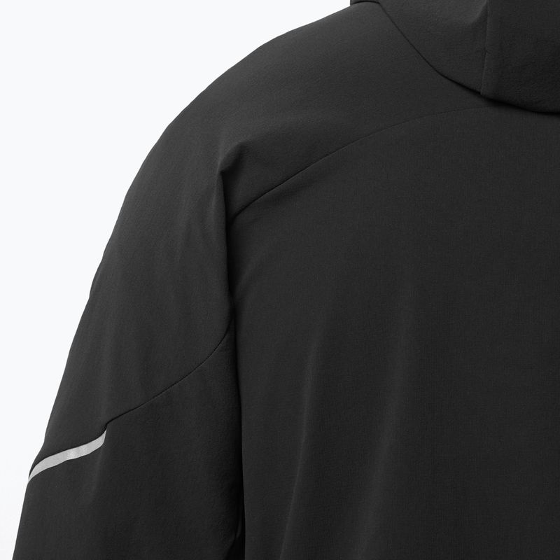 Pánska bežecká bunda Salomon Ultra Softshell Jacket deep black 4